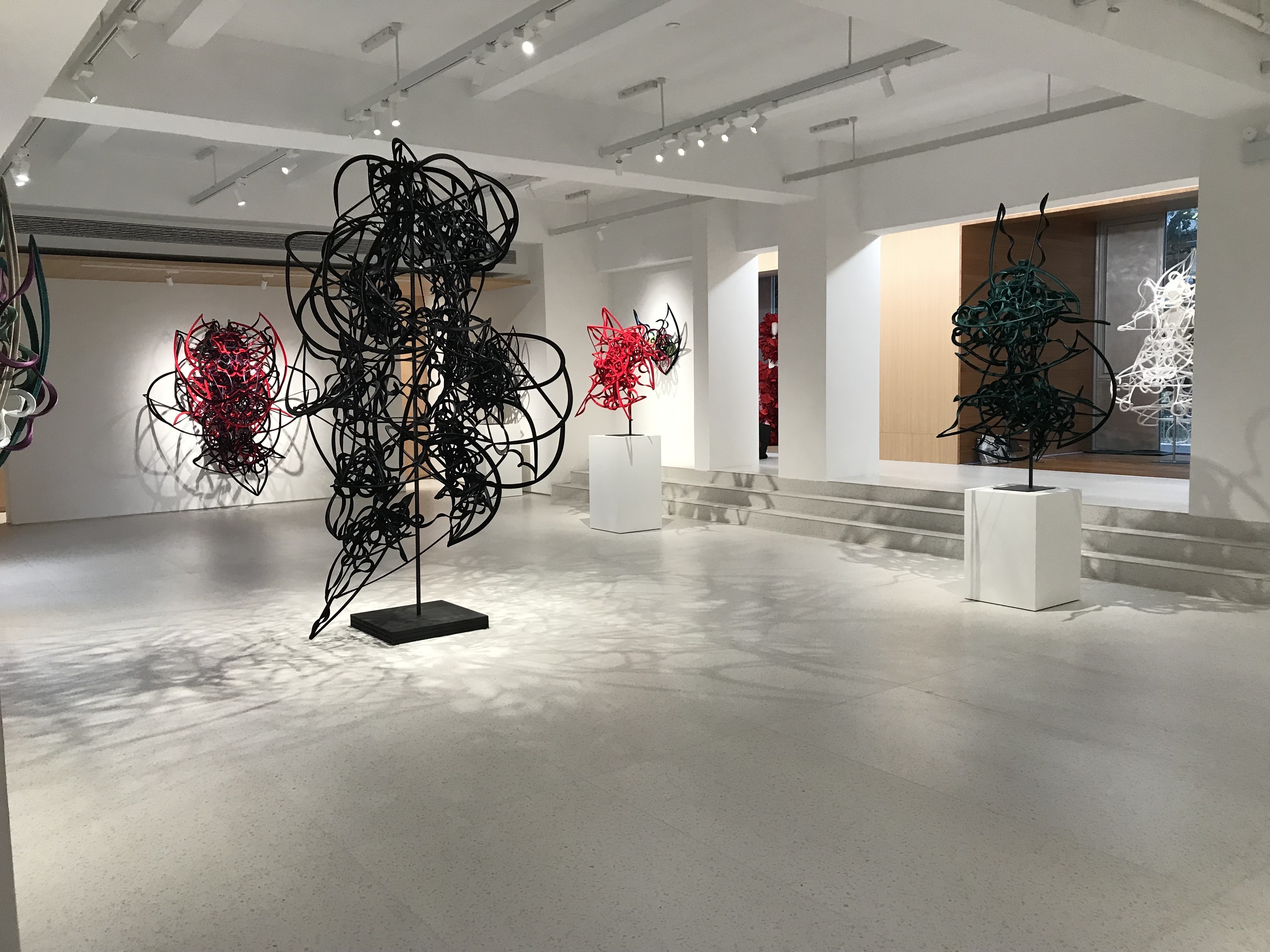 Installation view of The Beat of Radiance at D+ Museum in Shenzhen